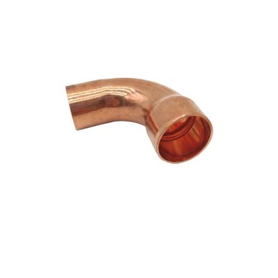 China Medical 45 Degree Elbow HVAC Copper System Project Gas Copper Fittings Fitting 90 Degree Copper Elbow for sale