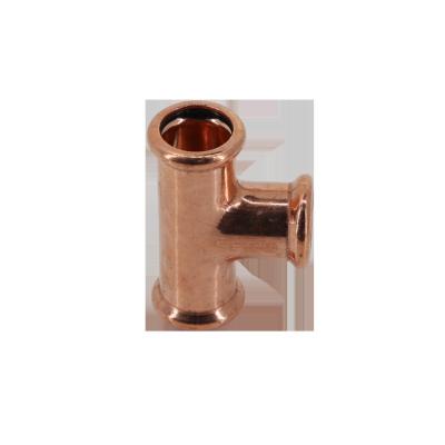 China Refrigeration Tube Copper Press Reducer Fit Mating Elbow To Plumb Pipe Fittings HVAC M-Profile WRAS Factory Wholesale Press Fittings for sale