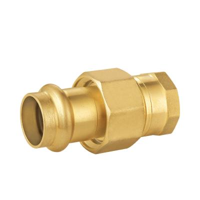 China Hot Sales Standard Gas Distribution System USA China Factory Directly Manufacture Brass Press Fittings for sale