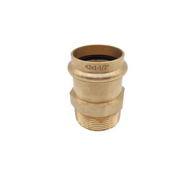 China Gas Distribution System Sliding Air Press Brass Hex Hose Gas Flaring Copper Tubing Pipe Fittings for sale