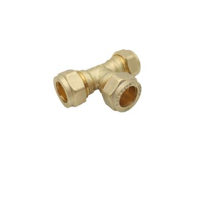 China China Wholesale Factory Brass Compression Fittings With High Quality for sale