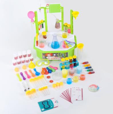 China Plastic STEM Chemistry Lab Toys Instruct Kids Educational Science Experiment Kit for sale