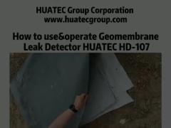 HDPE LDPE PVC Polypropylene Asphalt Geomembrane House Roof Leak Detector