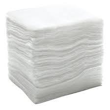 China Niet-steriel Gauze Swabs 5x5 7.5cm 10x10cm 8ply 4 Spons van de Vouw de Gekronkelde Zorg Te koop