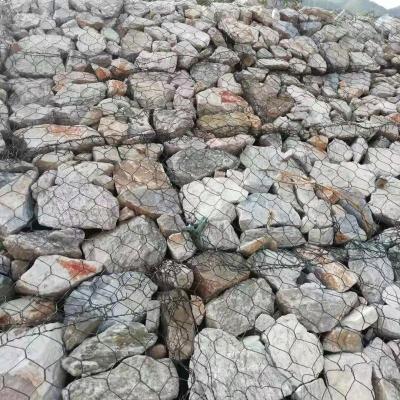 China Alloy Galfan Galvanized Gabion Baskets With PVC Coated  RAL Standard for sale