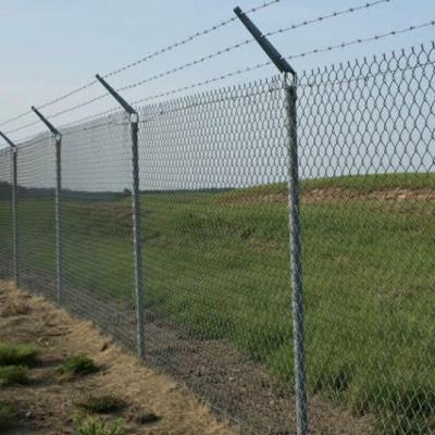 중국 Alloy Wire Strong Tensile Chain Linked Fence System With 10%AL Galfan Galvanized 판매용