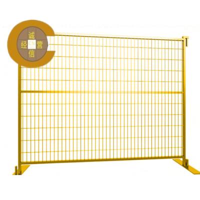 China Welded Mesh Panel Barrier Portable Steel Crowd Control Fence For Stadium Safety zu verkaufen