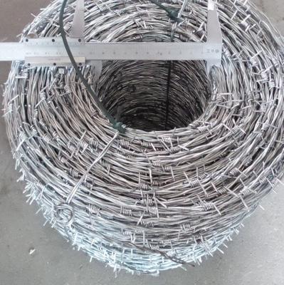 China Galvanized Single Razor Barbed Iron Wire Coil à venda