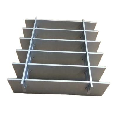 China Anti Slip Square Hole Galvanized Steel Grating à venda