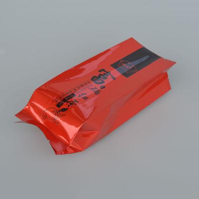 China Custom Plastic Security Airtight Seal Aluminum Foil Tea Bag Side Gusset Tea Bags for sale