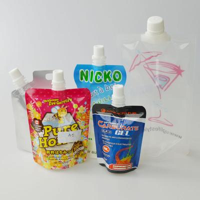 China Recyclable Hot Selling Custom Printed Clear Stand Pouch for sale