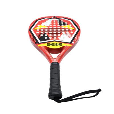 China BEWE 2019 High Quality Custom Made Popular Fiberglass Tennis Racquet Fiberglass Padel Racket for sale