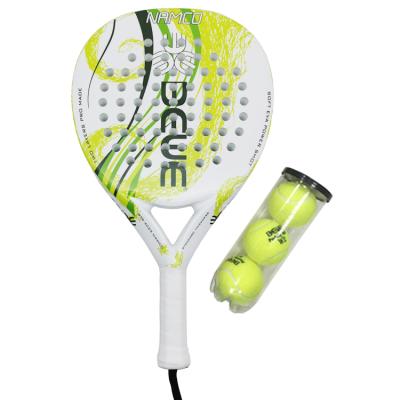 China Bewe Factory Sale Top Carbon Fiber Paddle Tennis Racket Customized Fiberglass OEM Padel Racquet for sale