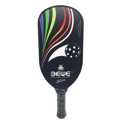 China Carbon Fiber E2-21 Carbon Graphite Face PP Honeycomb Most Popular Pickleball Paddle Racket for sale