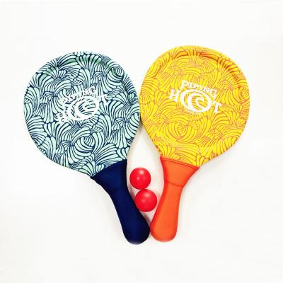 China Promotional Custom Multifunctional PP + SBR Neoprene SBR Neoprene Beach Racket for sale