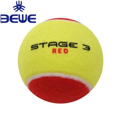 China Kids / Beginner Trainning Promotional Top Quality Custom Printed ITF Stage 3 (Red) Tennis Ball for sale