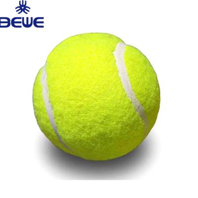 China High Quality Felt Wool / Polyester+Rubber ITF Approved Professional Training Tennis Ball for sale