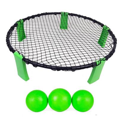 China Durable and Portable OEM Beach Play High Quality Trampoline Net 3 Balls One Set Portable Durable OEM Logo Spike Ball Carry and Size Logo for sale