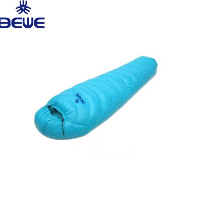 China Hot Mummy China Factory Home Camping Goose Down Sleeping Bag for sale