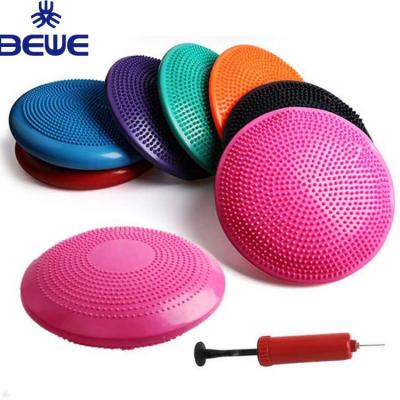 China Inflatable Body Building Core Training Active Sitting Exercise Balance Board for sale