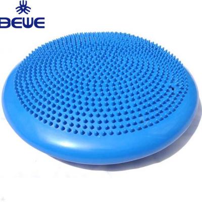 China bodybuilding top selling inflatable yoga props balance cushion for sale