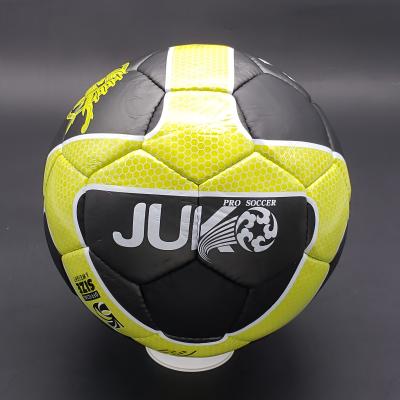 China BEWE PU high quality colorful hand stitching soccer ball for match for sale