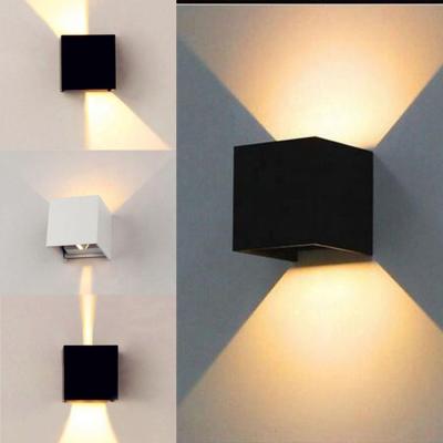 China Modern Indoor Outdoor Waterproof Nordic Adjustable LED Sconce Wall Lamp Angle Light for sale