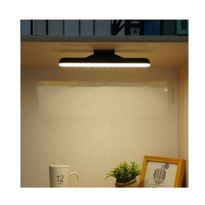 China Dormitory Table Lamp Modern Hanging Magnetic LED Student Table Lamp USB Rechargeable for sale