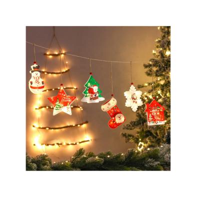 China Star Holiday Display Home Christmas Tree Lights LED Decoration Snowflake Star Snowman Lighting for sale