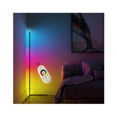 China Modern LED Corner Floor Lamp Standing Modern Iron Acrylic Lamp for sale