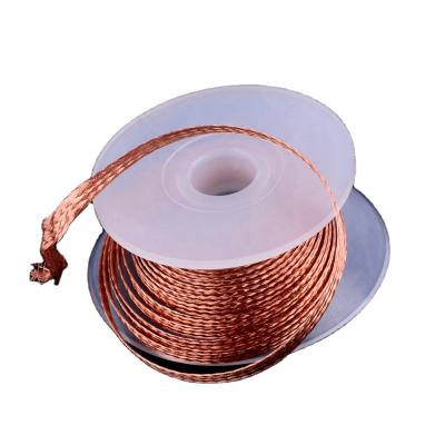 China Machinery Repair Shops 2PCS 3.5mm 1.5M Desoldering Braid Solder Solvent Wick Wire Repair Tool 1 Order for sale