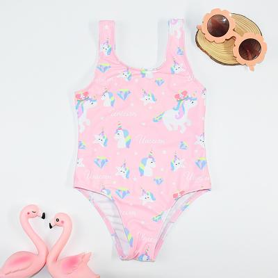 China Best Selling Breathable Girls Swimwear Cartoon Print Swimwear Girls Beach Wear Girl Swimwear Children Swimwear for sale