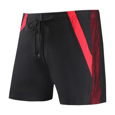 China Breathable wholesale custom swim trunks for men ship sports surfboard beach shorts lanyards and stretch dry trunks for sale