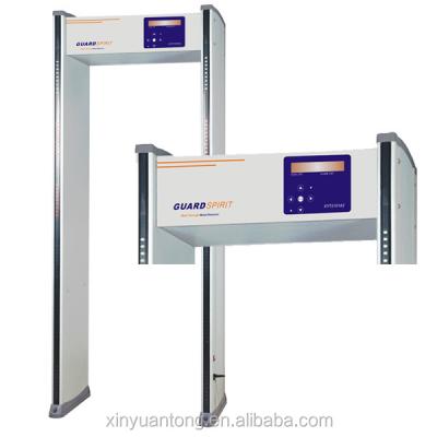 China high sensitivity security body scanner, walk through metal detector with cheap price 2000mm(H)*700mm(W)*500mm(D) for sale