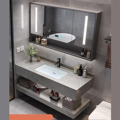 China Marble Bathroom Basin Hung Large Single Basin Vanity Bath Lavabo Water Proof Solid Outdoor Artificial Stone Wall Sink Marble Basin for sale