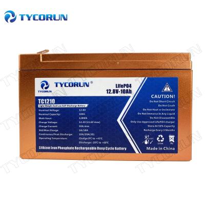 China OEM 12.8v 10ah Tycorun battery cycle deep cycle lithium ion rechargeable battery pack deep battery prices cheap lifepo4 batteries for sale