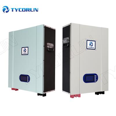 China Deep cycle battery Tycorun lithium ion power wall 5kwh 10kwh 20kwh 48v lifepo4 solar energy storage battery for sale