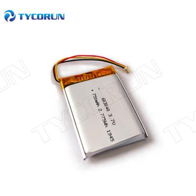 China Toys Tycorun lipo battery 3.7v 150mah 350mah 750mah 1000mah 1200mah 2000mah Li-ion lithium polymer rechargeable battery cell for sale