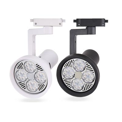 China 360 Degree Angle 25/35/40W/45W Low Voltage LED Adjustable High Quality Track Light 360 Degree Indoor Foyer Lights For Showroom Galleries Hotel Market for sale