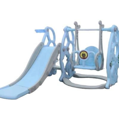 China Kids Indoor Soft Combination Kindergarten Equipment Playground Slide and Plastic Swing Set with 500 Pcs Indoor Ball Playground Equipment for Kids children for sale