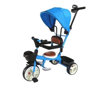 China Ride on 2021 toy tricycle for sale/baby tricycle for 3 years old/3 year old EVA Wheels baby tricycle made in china for sale