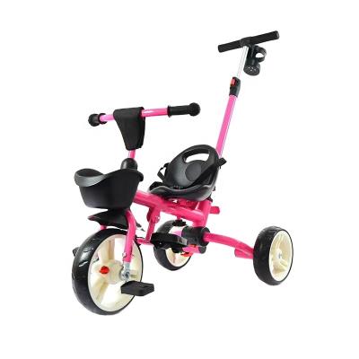 China Ride On Toy Hot Toys For Christmas 2021 Small Children Baby Ride On Toys Children Metal Tricycle Child Tricycle for sale