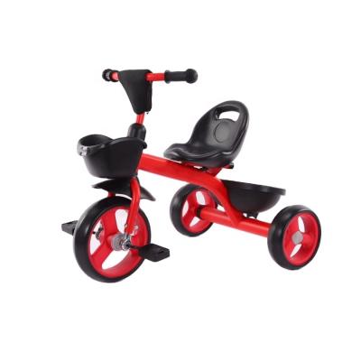 China Ride On Toy Bike Manufacture 3 Wheels Baby Trailer 3 In 1 New Fashion High Quality Baby Tricycle Steel Tricycle Kids Tricycle for sale