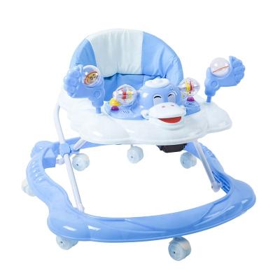 China 2020 New Baby Toys Walkers Stroller Baby Walker With Carrier Cheap Plastic Toys Music Kid Baby Single Walker for sale