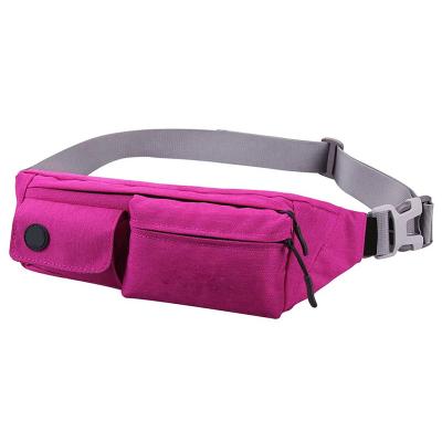 China Wholesale Water Proof Promotion Polyester Sports Running Waterproof Waist Bag Sling Cross - Custom Body Fanny Pack for sale