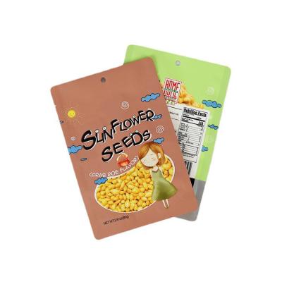 China Custom Moisture Proof 3.5g Mylar Bags Stand Up Pouch Zipper Bag Aluminum Foil Food Packet For Snacks Nuts Chocolate Jerky Dried Fruits for sale