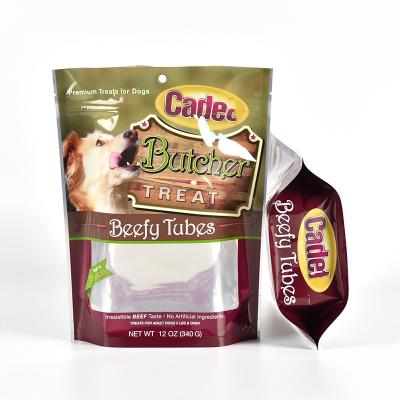 China Customized 15Kg Moisture Proof Dog Cat Pet Food Feed Packaging 20 Kg Stand Up Pouch Bags For Pet Food for sale