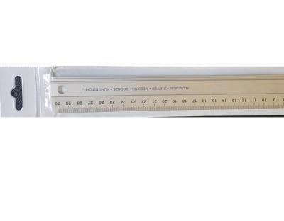 China Length Engineer Metal Measuring Straight Measuring Aluminum Ruler for sale