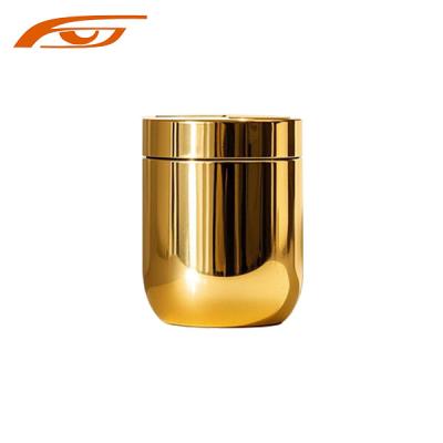 China Gold Color Plated CNC Milling Turning Electroplating Products Custom Color for sale