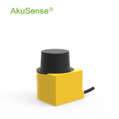 China TOF Principle Akusense Radar TOF Sensor Laser Radar Scanner 3d Sensor Safety Protection Auto AGVs Industry Laser Radar Tof Sensor for sale